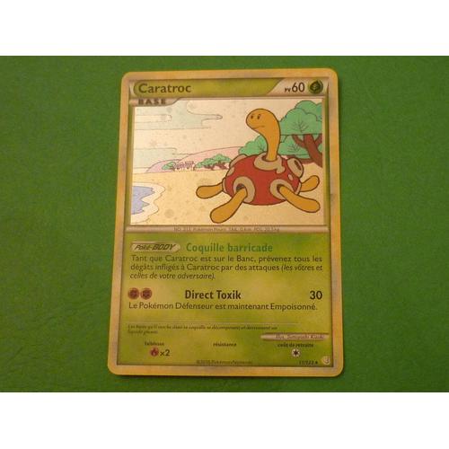 Carte Pokemon "Heartgold"  Caratroc   Holo    60pv     11/123