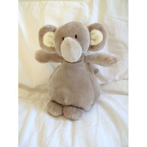 Doudou Éléphant Gris By Nicotoy
