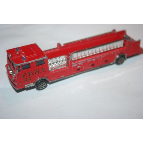 Camion Pompier Grande Échelle - 1/86 Ème-Majorette