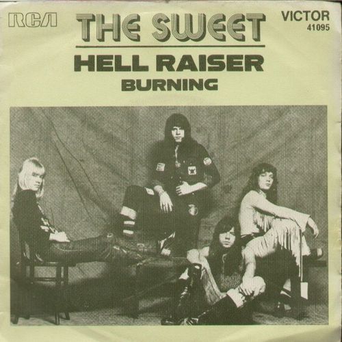 Hell Raiser 3'15 (M. Chapman , N. Chinn)  /  Burning 4'04 (Connolly, Priest, Scott, Tucker)