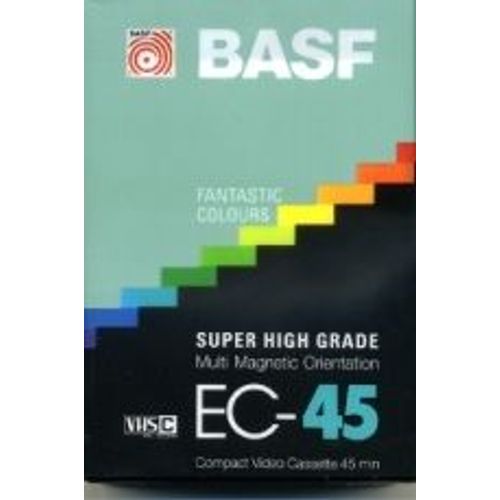 BASF EC-45 Super high grade  - Cassette VHS-C 45 min