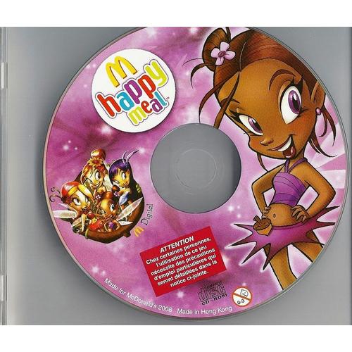 Fees & Dragons - Cd-Rom Mc Do Happy Meal, Avec  Fond Écran+Mini-Jeux