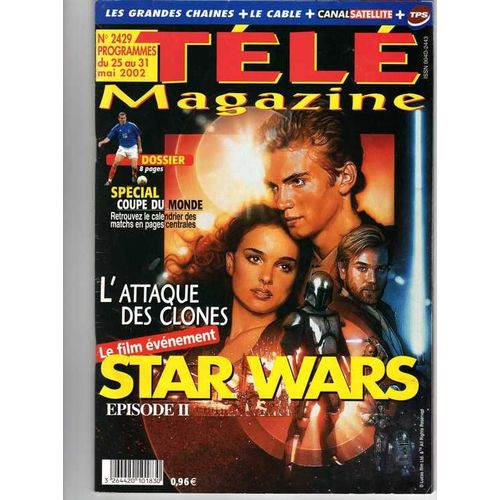 Telemagazine  N° 249 : Star Wars - Special Coupe Du Monde 2002