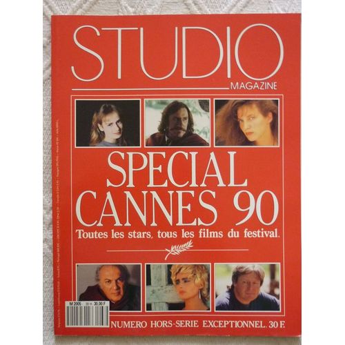 Studio Magazine Hors-Série  N° 38 : Special Cannes 90