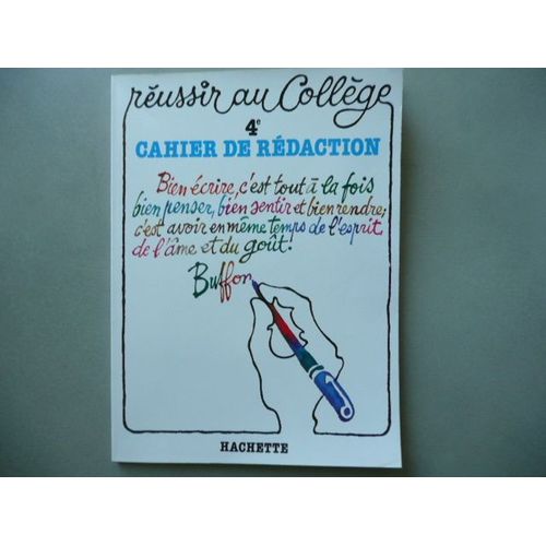 Cahier De Rédaction - 4e