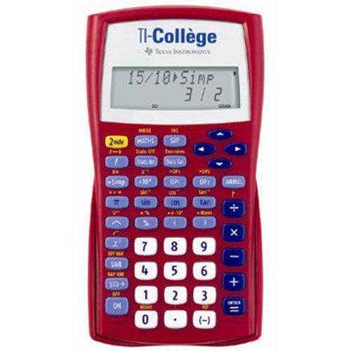 Calculatrice scientifique Texas Instruments TI-Collège