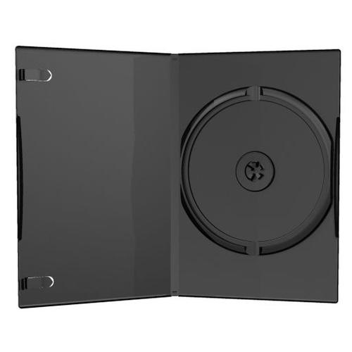 Boitiers DVD noirs simples - 50 pièces - 135x190x15 mm