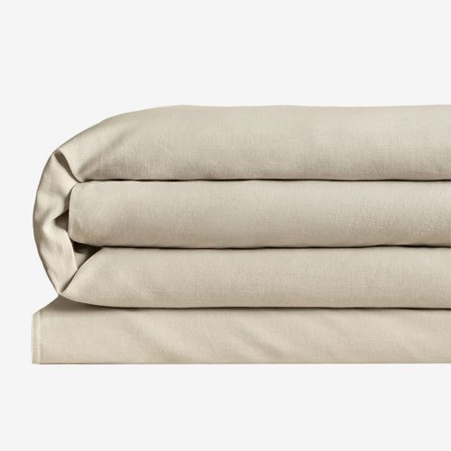 Sorana Linen Duvet Cover 160g/M² Beige Semoline