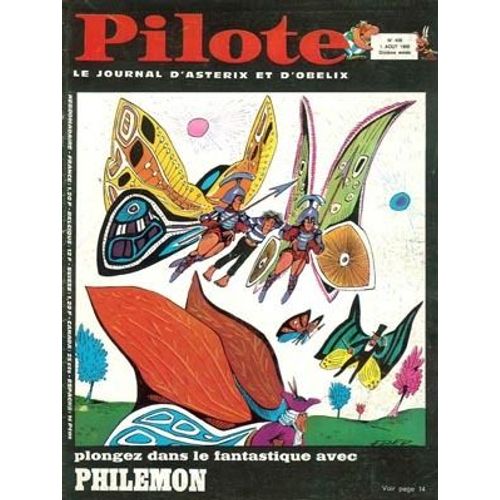 Pilote N°456/ Aout 1968 Le Journal D'asterix Et D'obelix