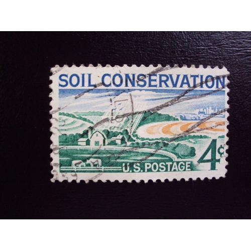Etats-Unis...U.S. Postage De 4 C...Soil Conservation..Oblitéré.