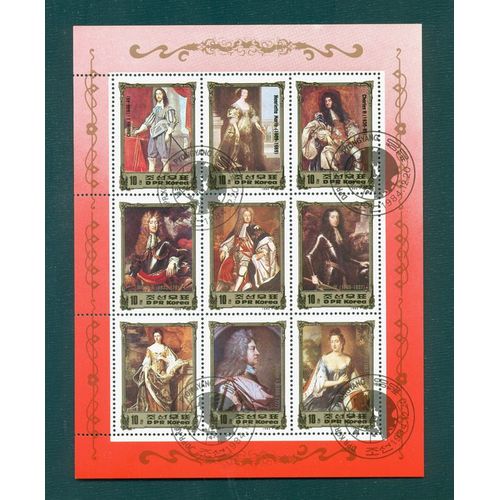 Coree Du Nord - Personnages Celebres (6) - 1984.