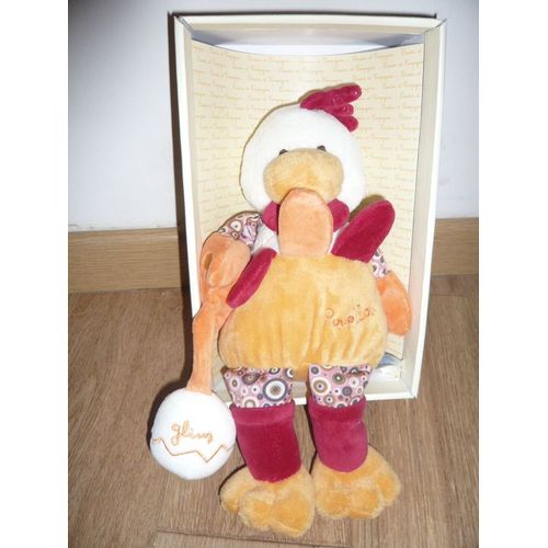 Doudou Coq Poule Poupilou Oeuf - Doudou Et Compagnie