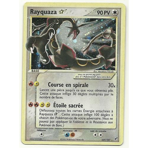 Pokémon - Rayquaza Star - Ultra Rare - 107/107