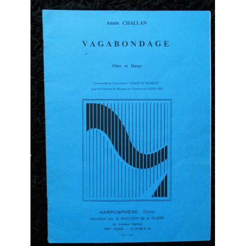 Annie Challan - Vagabondage Flûte Et Harpe