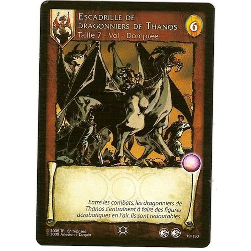 Lanfeust De Troy Escadrille De Dragonniers De Thanos 79/150