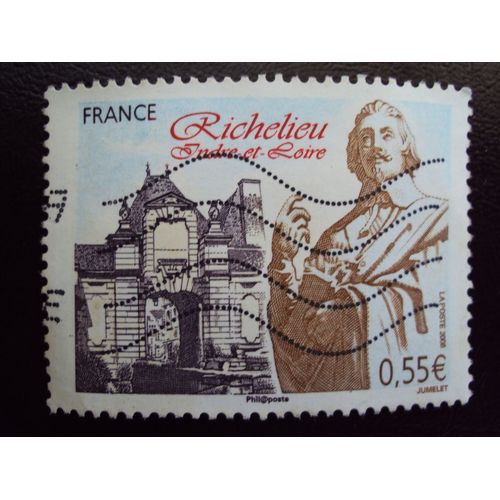 France... Richelieu..  Indre & Loire .. Oblitéré
