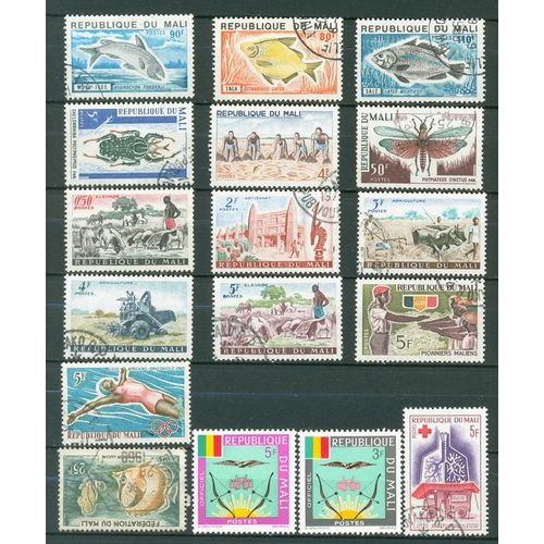 Mali - Lot Timbres Divers.