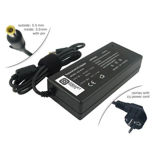 Ac Adaptateur Secteur Pour Samsung Np-Q310 Np-Q320 Np-R410 Np-R460 Np-R505 Np-R519 Np-R520 Np-R522 Np-R560 Np-R610 Np-R620 Np-R700 Np-R710 Np-R720 Np-X360 Np-X460 Chargeur Bloc Dalimentation...