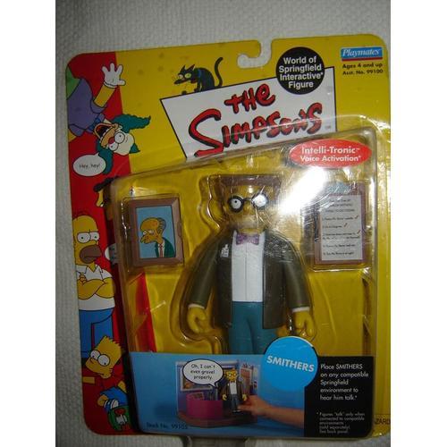 The Simpsons Figurine Interactive World Of Springfield : Smithers
