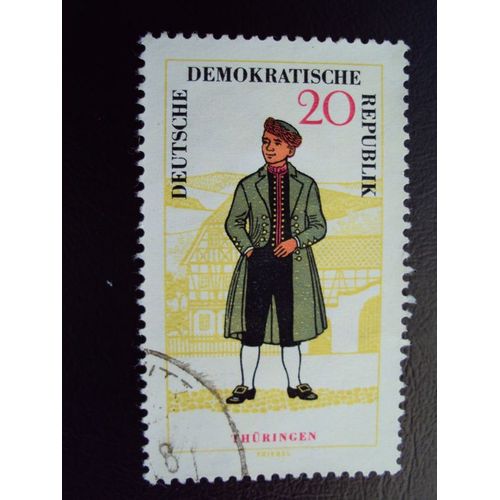 Allemagne...Deutshe Démokratische Republik. 20 .Thûringen.Oblitéré.