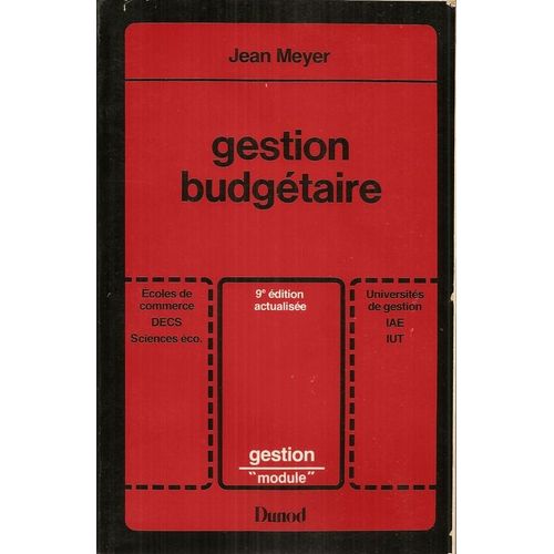Gestion Budgétaire