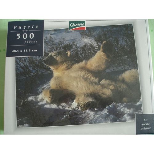 Puzzle Casino "La Sieste Polaire" 500 Pièces 48.5 X 33.5 Cm