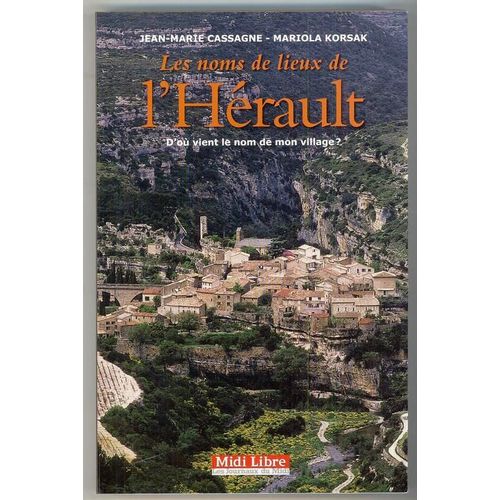 Les Noms De Lieux De L'herault