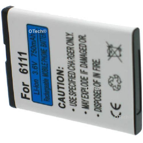 Batterie De Haute Qualité Pour Nokia 6111