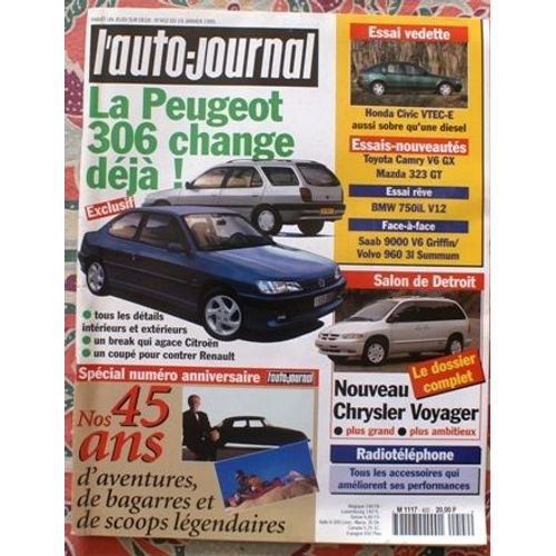 L'auto Journal   N° 402 : 306