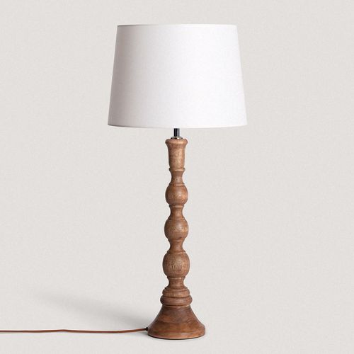 Lampe À Poser En Bois Anand Iluzzia Naturel