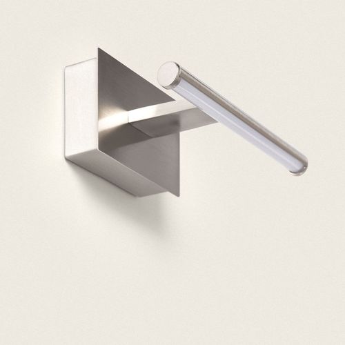 Applique Led Pour Cadres 1,6w Slimlight À Piles Nickel 125 Mm