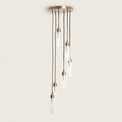 Suspension Métal Et Verre Sest Iraide