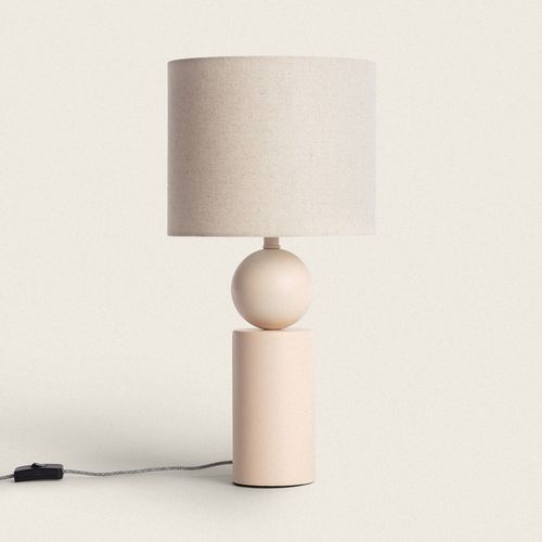 Lampe À Poser Céramique Rahma Beige