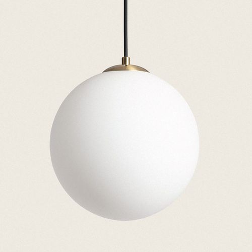 Suspension Métal Et Verre Moonlight Brass Doré