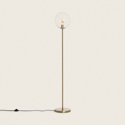 Lampadaire Métal Et Verre Moonlight Clear Transparent