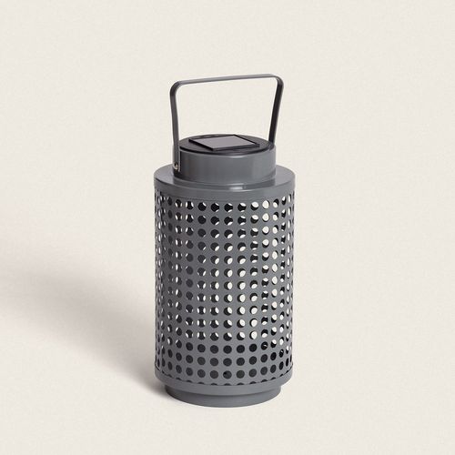 Lampe À Poser Led Solaire Portable Avec Batterie Rechargeable Small Árta Gris Foncé