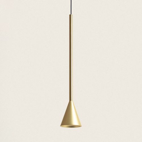 Suspension Led Aluminium Astrid 6w Doré