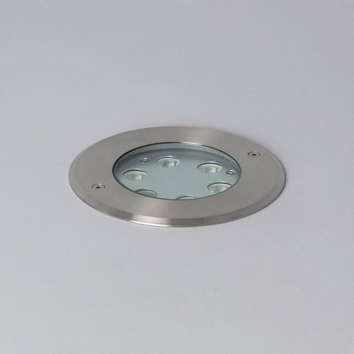 Spot Led Extérieur 7w Encastrable Au Sol Blanc Chaud 3000k