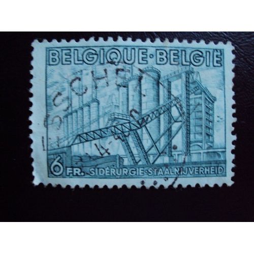 Belgique...Belgie. 6fr.Sidérurgie..Staalnijverheid..1948. Oblitéré