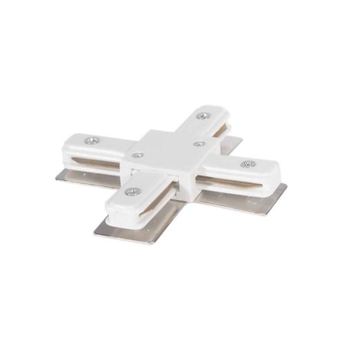 Connecteur Type X Pour Rail Monophasé Ultrapower Blanc