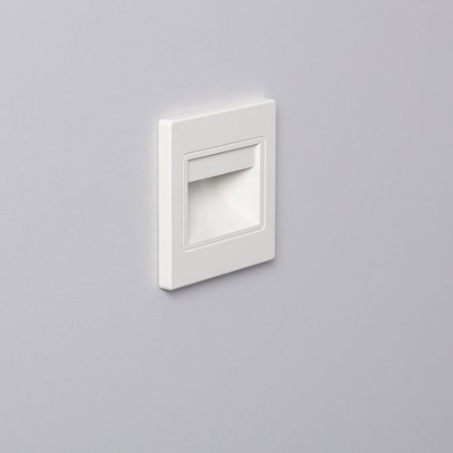Balise Led 1.5w Encastrable Au Mur Randy Blanche Blanc Neutre 4000k