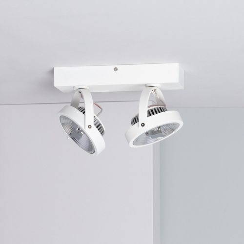 Spot Led 30w Cree En Saillie Orientable Ar111 Dimmable Blanc Blanc Neutre 4000k