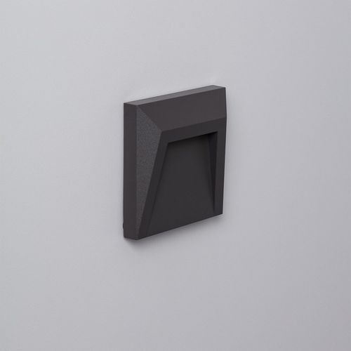 Balise Led Extérieure 1.5w En Saillie Au Mur Clover Blanc Chaud 3000k