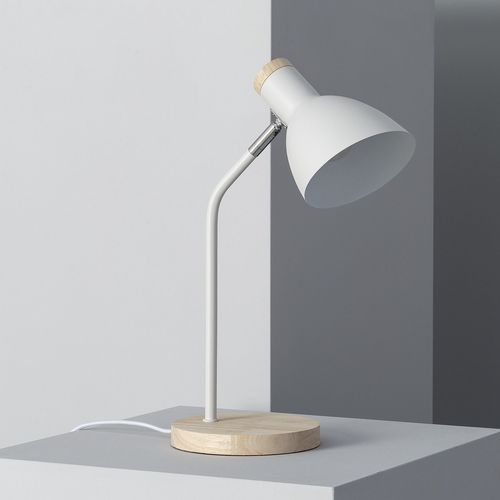 Lampe De Bureau Flex Métal Luxo Blanc
