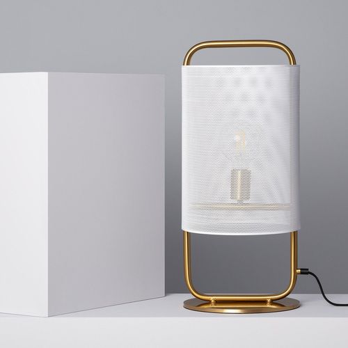 Lampe À Poser Métal Ansa Doré