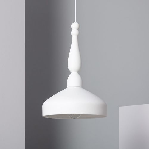 Suspension Céramique Almanzor Blanc 285 Mm