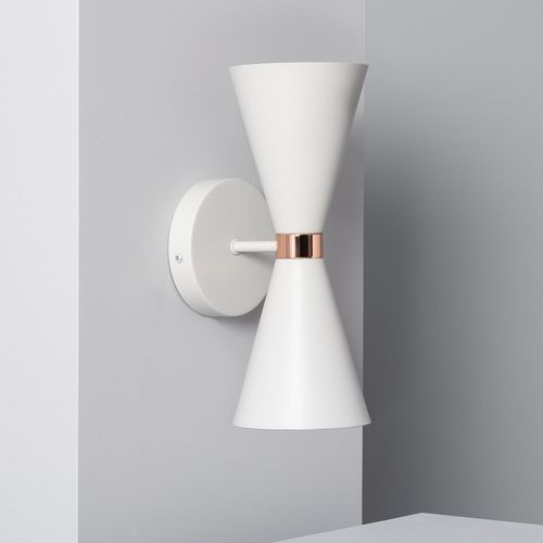 Lampe Murale Métal Kusini Blanc