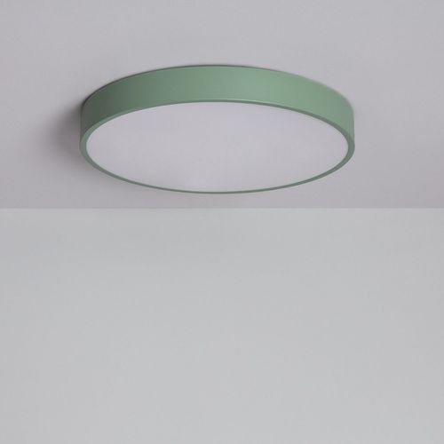 Plafonnier Led Rond Métal 24w Cct Sélectionnable Iris Ø400 Mm Jade