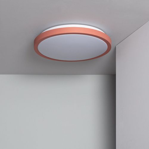 Plafonnier Led Rond 19w Cct Sélectionnable Faina Ø400 Mm