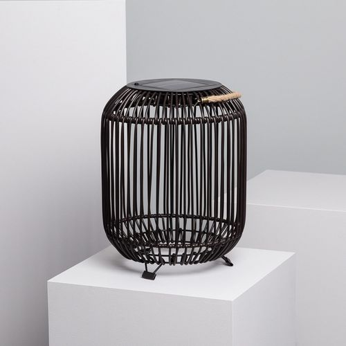 Lampe À Poser Led Extérieure Solaire Bhilai Marron Foncé